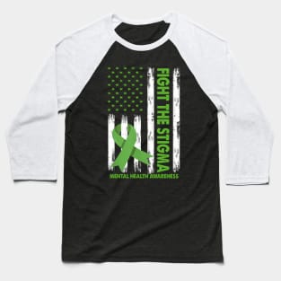 Green Ribbon Baseball T-Shirt